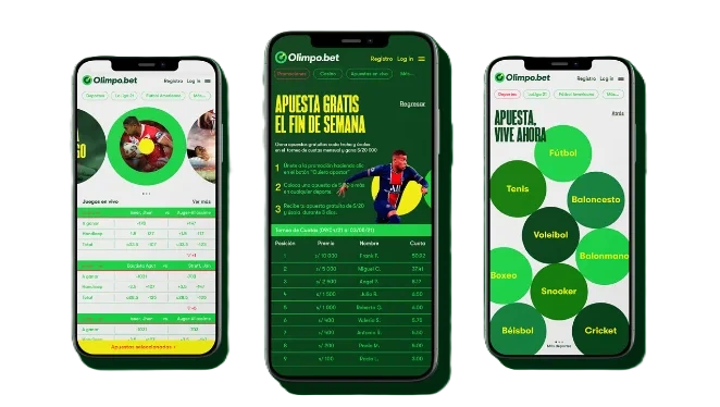 Aplicación móvil olimpo bet.